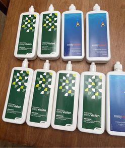 FREE contact lens solution