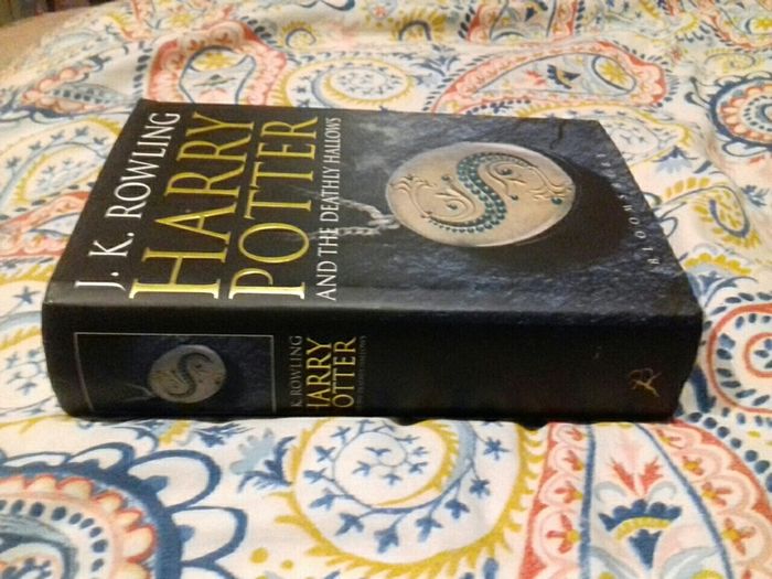 1st Edition Harry Potter and The Deathly Hallows (adult version and cover)