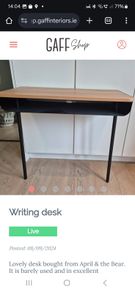 writing desk