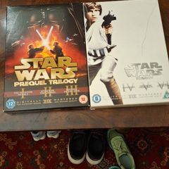 Star wars episodes iv to vi and i to iii dvd box sets