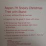 7ft Aspen Snowy christmas tree Image 2