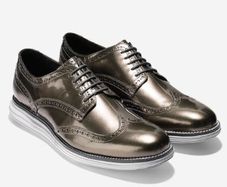 Cole Haan Original Grand WingTip Silver Vapor Blue BRAND NEW US11 UK 10.5