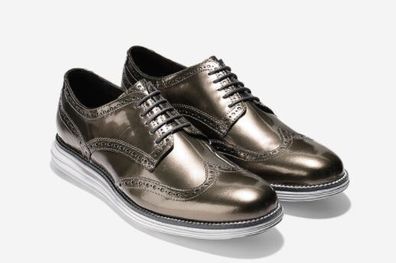 Cole Haan Original Grand WingTip Silver Vapor Blue BRAND NEW US11 UK 10.5
