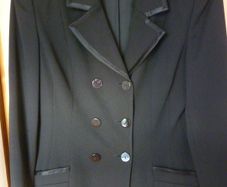 Dress Evening Blazer Jacket By J.taylor  Jet Black- Immaculate . Size 12 Medium. Formal dressy.