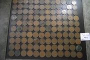Great Britain. George VI. 120 x 1p coins (1937-1948)