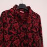 Joe Browns Black Red Floral High Neck Wrap Longline Tunic Long Sleeve Top 12UK/40EU Image 7