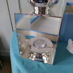 newbridge silver square tea light holder