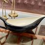 Vintage Slender 1950s Avant Garde Gravy Boat Black White Image 7
