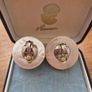 Vintage Large Pearl Effect Earrings Image 3