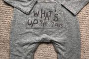 Ikks Baby romper grey 74cm 6-9 months