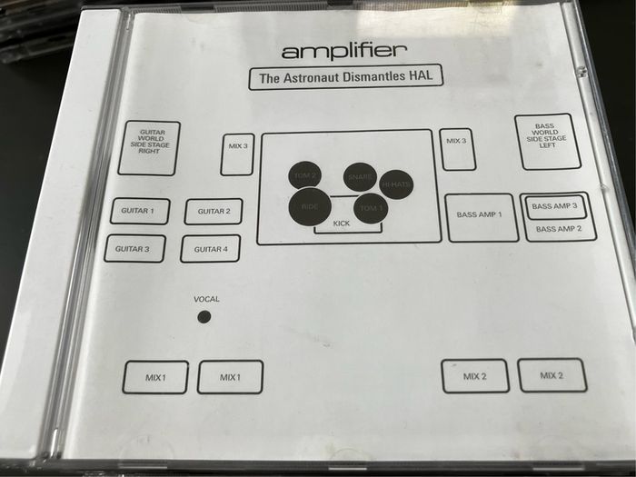 amplifier - The Astronaut Dismantles HAL    CD