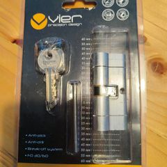 Vier V5 Anti Pick Euro Lock Barrell For 5 Lever Door 35/35cm