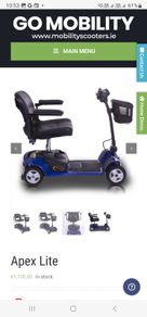 Apex Lite Mobility Scooter