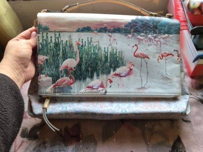 Scarlet Flamingo Handbag
