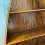 Solid wooden bookcase boat shaped Image 10