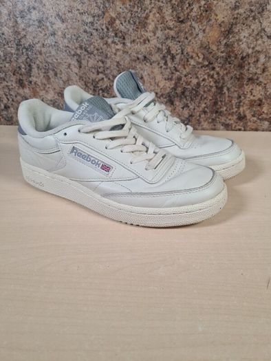 REEBOK CLASSIC trainers runners cream Size UK 5 EU 38 womens boys girls (AT2)