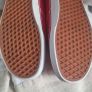 Mens. Red Vans Authentic Trainers Image 10