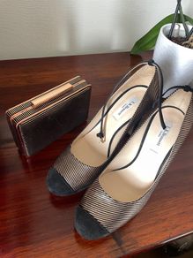LK Bennett Heels + clutch BNWT