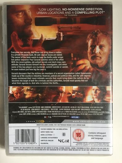 Salamander - Series 1 (2012-2013) [DVD TV Boxsets] STILL SEALED