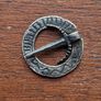13-15th century Silver Annular Brooch, dagger pin design, exceptional rarity! Image 3
