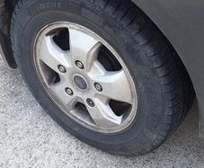 transit custom alloy 16in