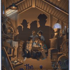 The Goonies Laurent Durieux Bottleneck Gallery Limited Screen Print 24x36 + Free Mystery Print