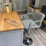 New High Bar Stools / Chairs / Adjustable Height / Delivery Image 2
