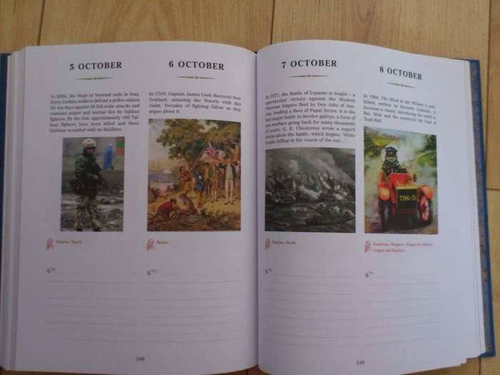 The Dangerous Book for Boys- a fact book for every day.