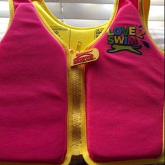 Girls life jacket age 2/3