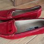 New Antonio Parriego Suede Leather Cherry Red Shoes (39). Image 8