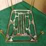 Vintage Brass Kettle & Stand Image 9