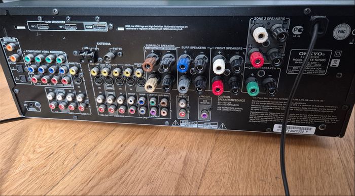 Onkyo TX-SR605 A/V Receiver