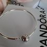 New genuine pandora silver bangle S/M/L Image 4