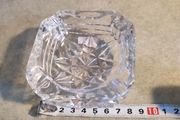 Waterford Crystal Irish Art Glass Ashtray  Dish Ireland Square Eight Pointed Star. No.41.