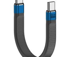 240W USB-C Short Cable, 40Gbps Data Transfer Cable, USB Type C to USB C Short Cable with 8K Display, OTG Function, Flexible Flat Design for iPad, MacBook, iPhone 15/16, Steam Deck, Galaxy - New