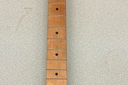 Fender telecaster Squier maple neck fretboard black dot inlays white pearl painted headstock and 22 frets Electric guitar parts accessories