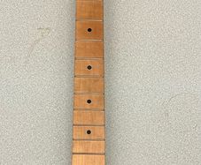 Fender telecaster Squier maple neck fretboard black dot inlays white pearl painted headstock and 22 frets Electric guitar parts accessories