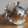Vintage English silver plate Basket  with handle Image 4