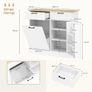 Farmhouse Sideboard with Tilt-Out Bin Image 3