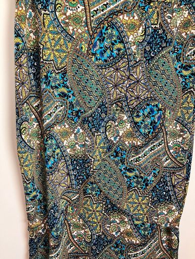 Green&Blue Dress by Zapara, Pamela Scott