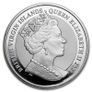 2021 British Virgin Islands 1 Dollar 1 oz Silver Bullion Coin - Pegasus BU (In Capsule) Image 2