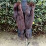 Art Deco Double Pelt Mink Cape Image 6