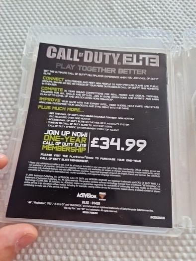 Call of Duty Modern Warfare 3 MW 3 PlayStation3 Ps3 Games Original