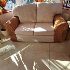 rattan sofa
