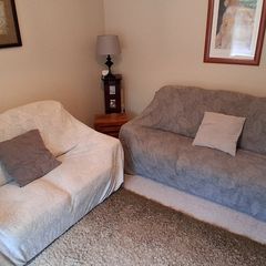Free 2 & 3 seater sofas (with covers)