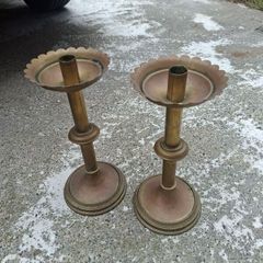 brass candle holder