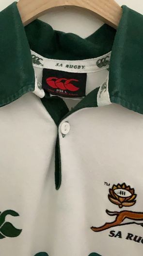 South Africa retro ruby jersey Canterbury size large
