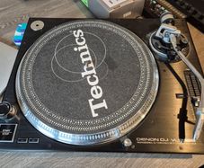 1 x Denon DJ VL 12 turntable (Inc Flight Case)