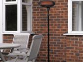 Electric Patio Heater Free Standing  2Kw Quartz