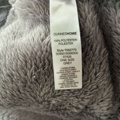 Dunnes Stores Grey Fleexe Blanket